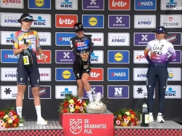 Célia Gery foire sa cérémonie de victoire