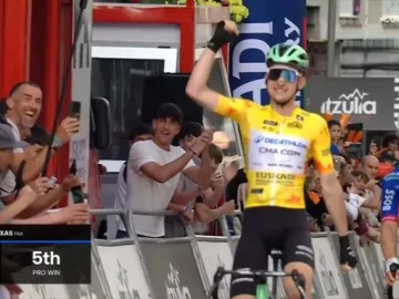 Paul Seixas remporte sa 3e étape sur le Tour du Pays basque