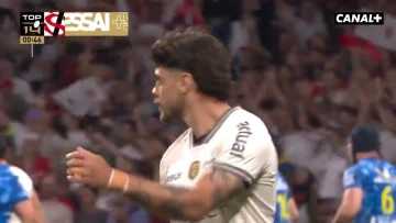 Clermont a encaissé l'essai le plus rapide de la saison