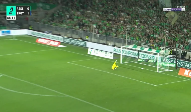 La boulette d&rsquo;ores et déjà mythique de Gautier Larsonneur avec Saint-Étienne