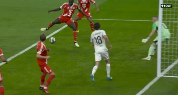 Dayot Upamecano réalise un loupé