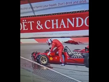 Jean Alesi a honoré à sa manière le GP de Monaco Historique