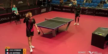 Joe Seyfried vient de signer un affront unique au ping