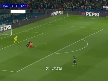 La danse de Marquinhos face au Bayern Munich