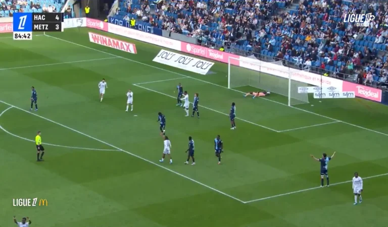Football | Le scénario hors du commun entre Le Havre et Metz, avec 8 buts