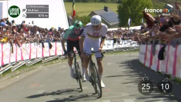 Paul Seixas et Tadej Pogacar ont fait le show