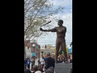 Cérémonie ratée au baseball