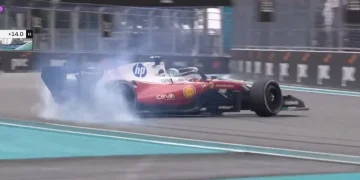 Charles Leclerc a livré une fin de course folle à Miami