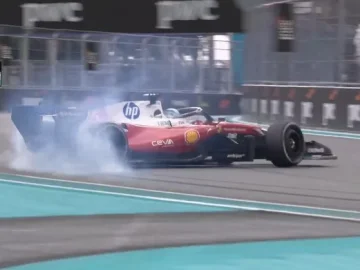 Charles Leclerc a livré une fin de course folle à Miami