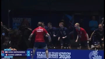 Le Mondial de tennis de table démarre mal