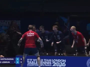 Le Mondial de tennis de table démarre mal