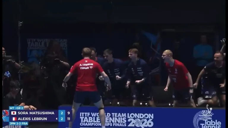 Le Mondial de tennis de table démarre mal