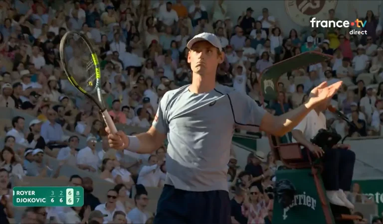 Roland-Garros | La stat hallucinante de Valentin Royer face à Djokovic