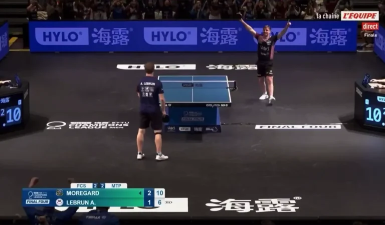 Tennis de table | L&rsquo;acte héroïque des frères Lebrun en finale de la Ligue des Champions