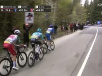 Une pancarte FFL sur le Giro