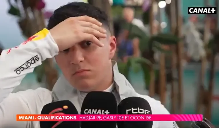 Isack Hadjar perd tout à Miami pour une erreur de 2 millimètres !