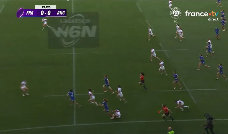 Six Nations | L&rsquo;essai de 90 mètres inadmissible de la France contre l&rsquo;Angleterre
