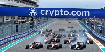 Départ du GP F1 de Miami