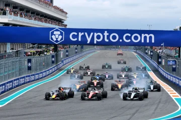Départ du GP F1 de Miami