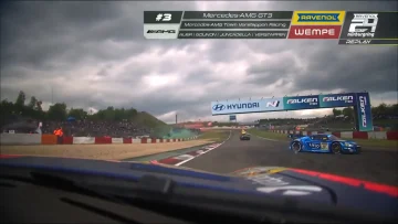 Christopher Haase a frappé fort sur le Nurburgring