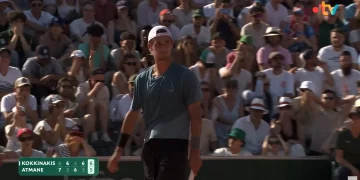 Terence Atmane a frappé fort à Roland-Garros