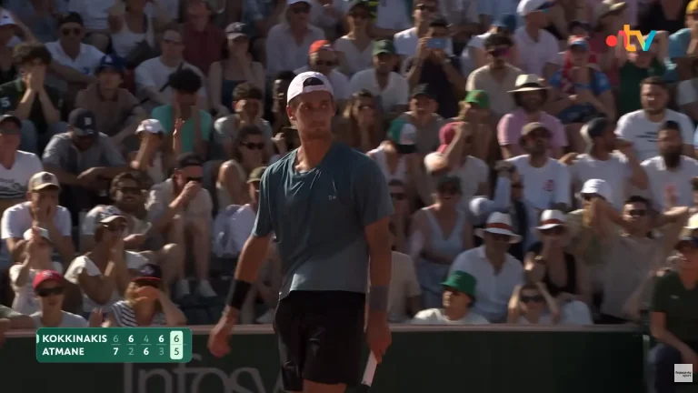 Terence Atmane a frappé fort à Roland-Garros