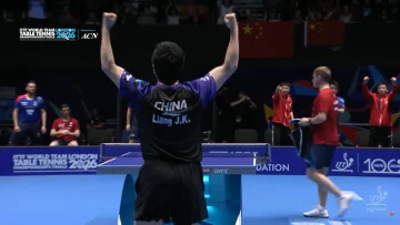 Alexis Lebrun évite la victoire de justesse face à la Chine