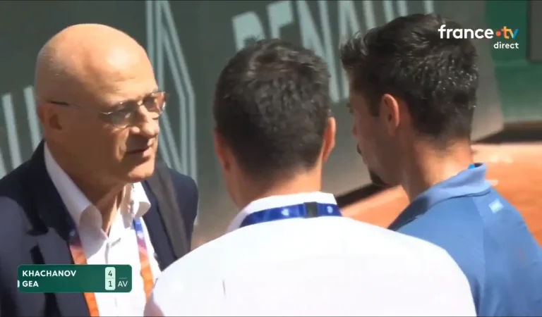 « Do you speak French? J’ai la chiasse » : Arthur Gea bombarde d&rsquo;entrée à Roland-Garros