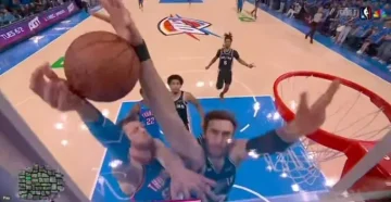 Luke Kornet vole la vedette à Wemby