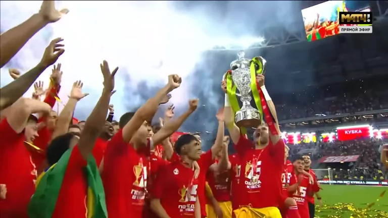 Le Spartak Moscou a cassé la Coupe de Russie