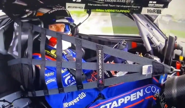 Le dépassement dans l&rsquo;herbe venu d&rsquo;ailleurs de Max Verstappen