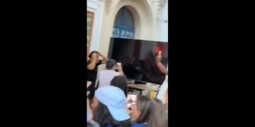 Pénalty raté par des fans du PSG