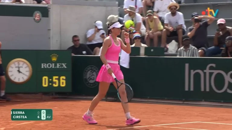 Solana Sierra dit adieu à Roland-Garros avec panache