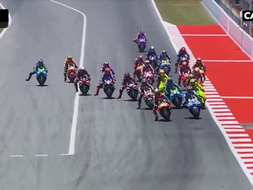 Johann Zarco n'avait pas le temps au départ