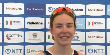Cassandre Beaugrand remporte sa première course de la saison en triathlon