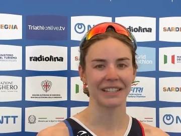 Cassandre Beaugrand remporte sa première course de la saison en triathlon