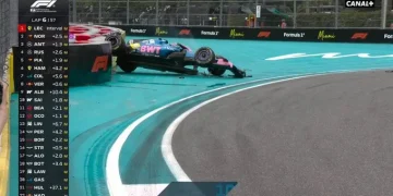 Pierre Gasly a dû manœuvrer pour trouver une place à Miami