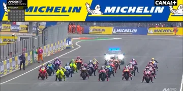 Fabio Quartararo n'avait pas le temps au départ du GP de France de Moto