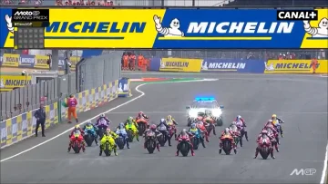 Fabio Quartararo n'avait pas le temps au départ du GP de France de Moto