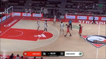 Scène insolite au basket