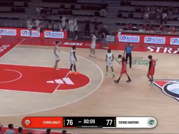 Scène insolite au basket