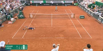 Moïse Kouamé dit au revoir à Roland-Garros