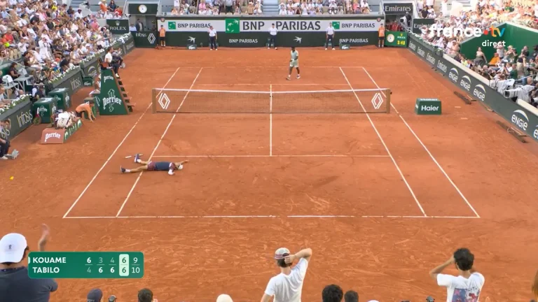Moïse Kouamé dit au revoir à Roland-Garros