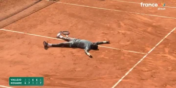 Moise Kouamé se qualifie pour le 3e tour de Roland-Garros