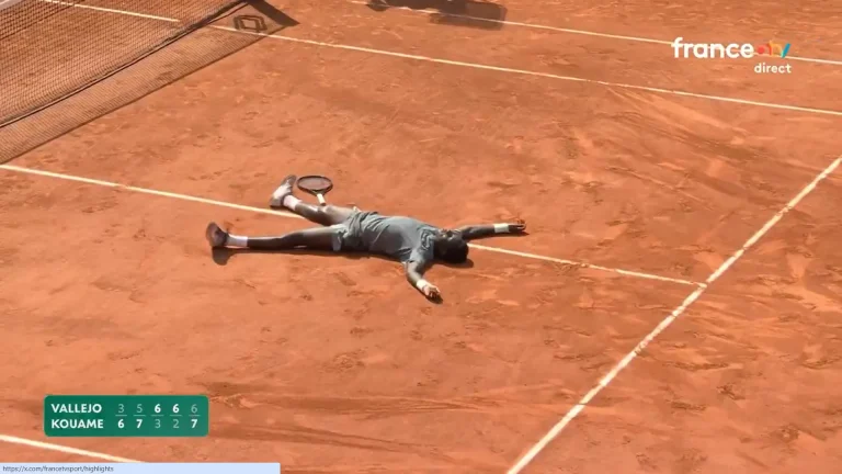 Moise Kouamé se qualifie pour le 3e tour de Roland-Garros