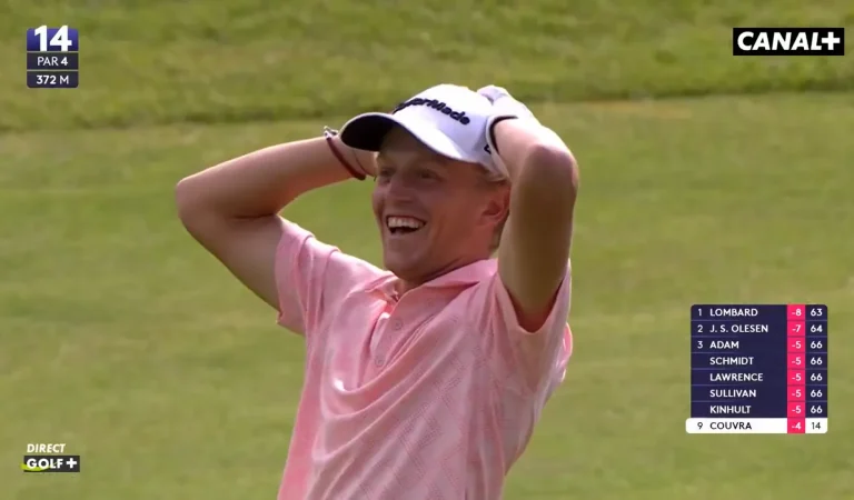 Golf | Le coup improbable réussi par Martin Couvra au Soudal Open