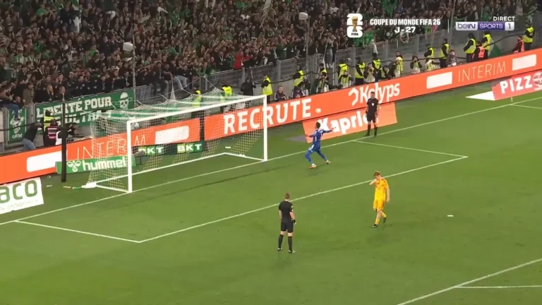 Saint-Etienne a remporté une séance de tirs au but folle