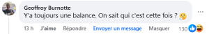 Commentaire Facebook