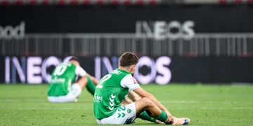 Saint-Etienne a perdu contre Nice
