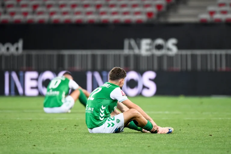 Saint-Etienne a perdu contre Nice